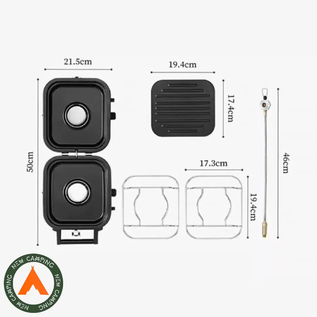 اجاق دو شعله نیچرهایک مدل NH22RJ003 - Image 10