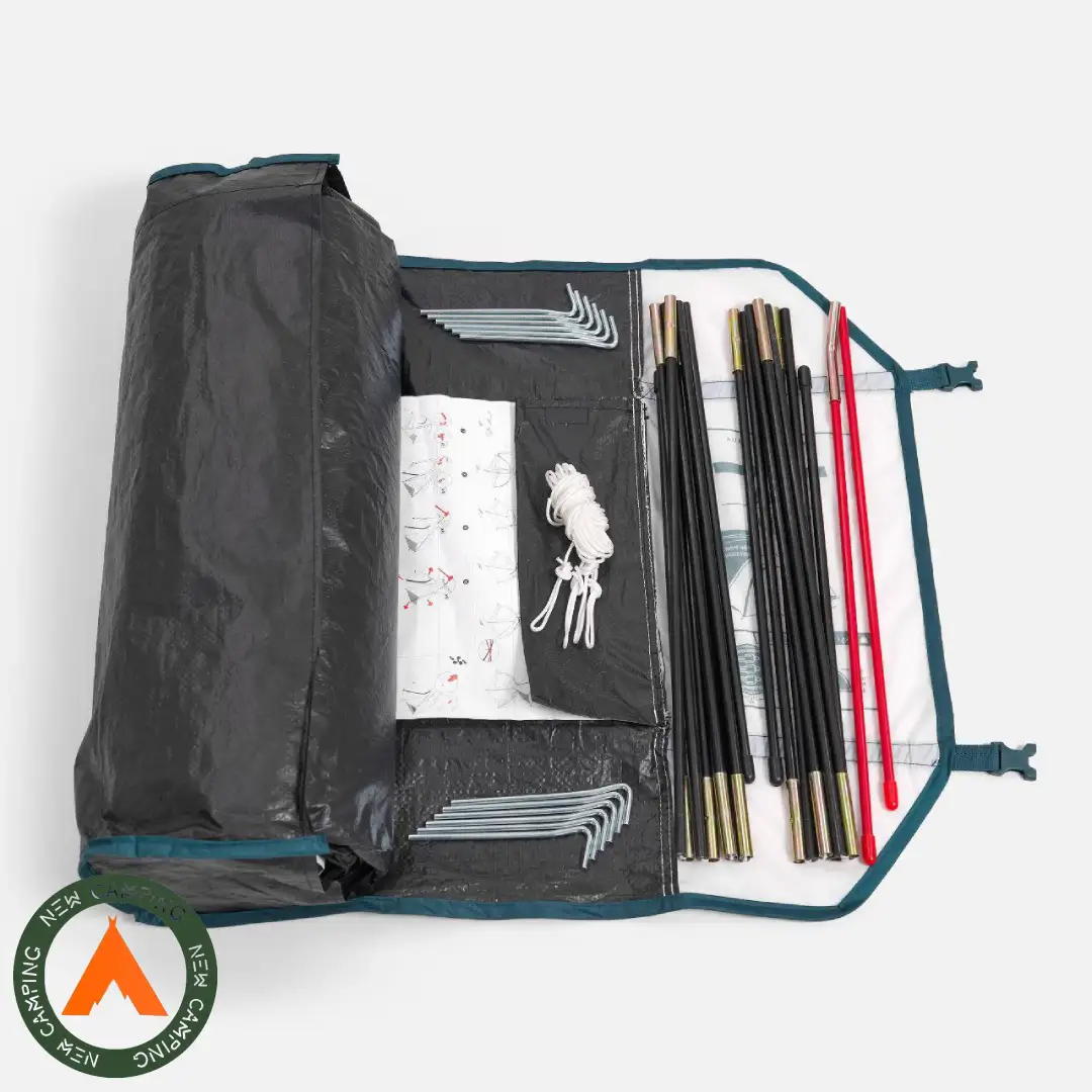 چادر سه نفره Quechua مدل MH100 Fresh&Black - Image 16