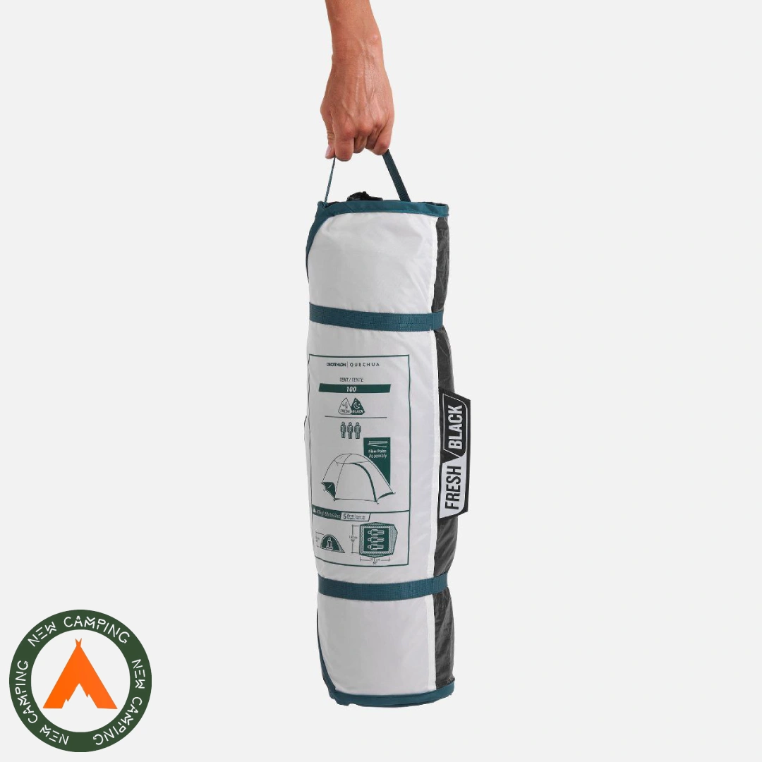 چادر سه نفره Quechua مدل MH100 Fresh&Black - Image 11