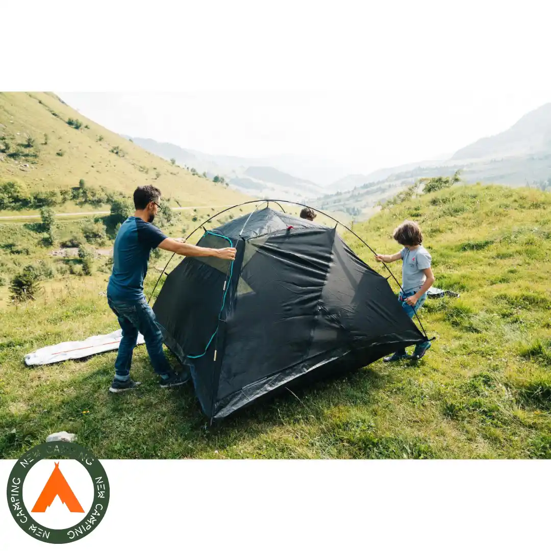 چادر سه نفره Quechua مدل MH100 Fresh&Black - Image 6