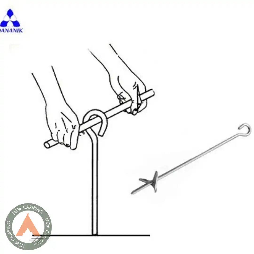 میخ چادر MK325 - Image 5