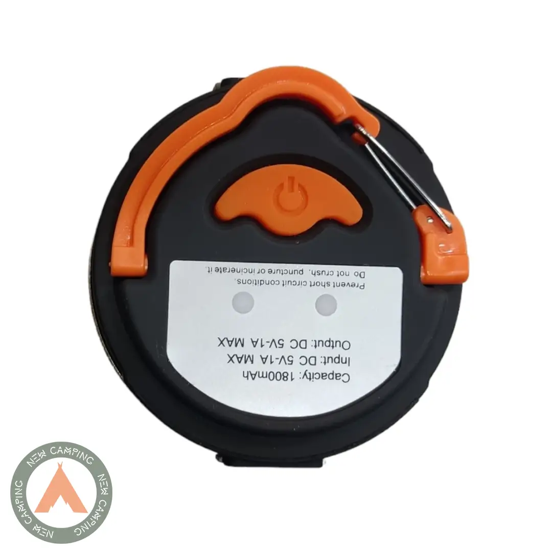 چراغ شارژی چادر مدل 3W+9 LED - Image 6