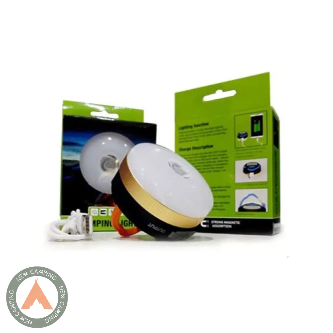 چراغ شارژی چادر مدل 3W+9 LED