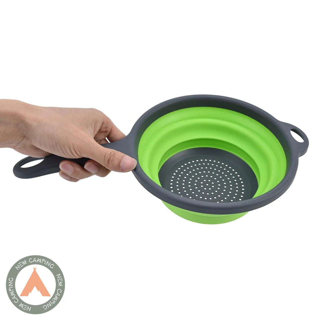 آبکش سیلیکونی تاشو مدل M-112 سایز بزرگ