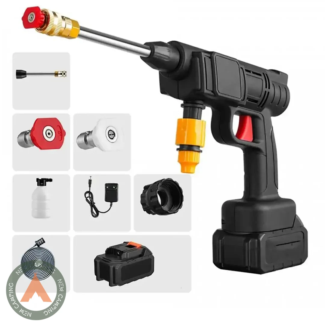 کارواش شارژی تفنگی 1در3 مدل Cleaning Gun - Image 5