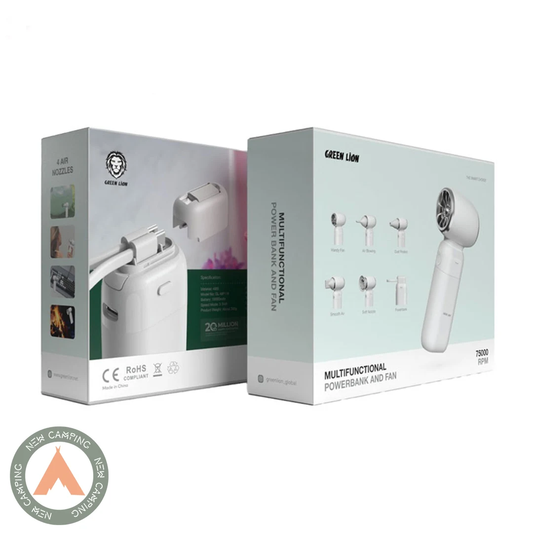 جت فن و پاوربانک Green Lion مدل GL-MF110