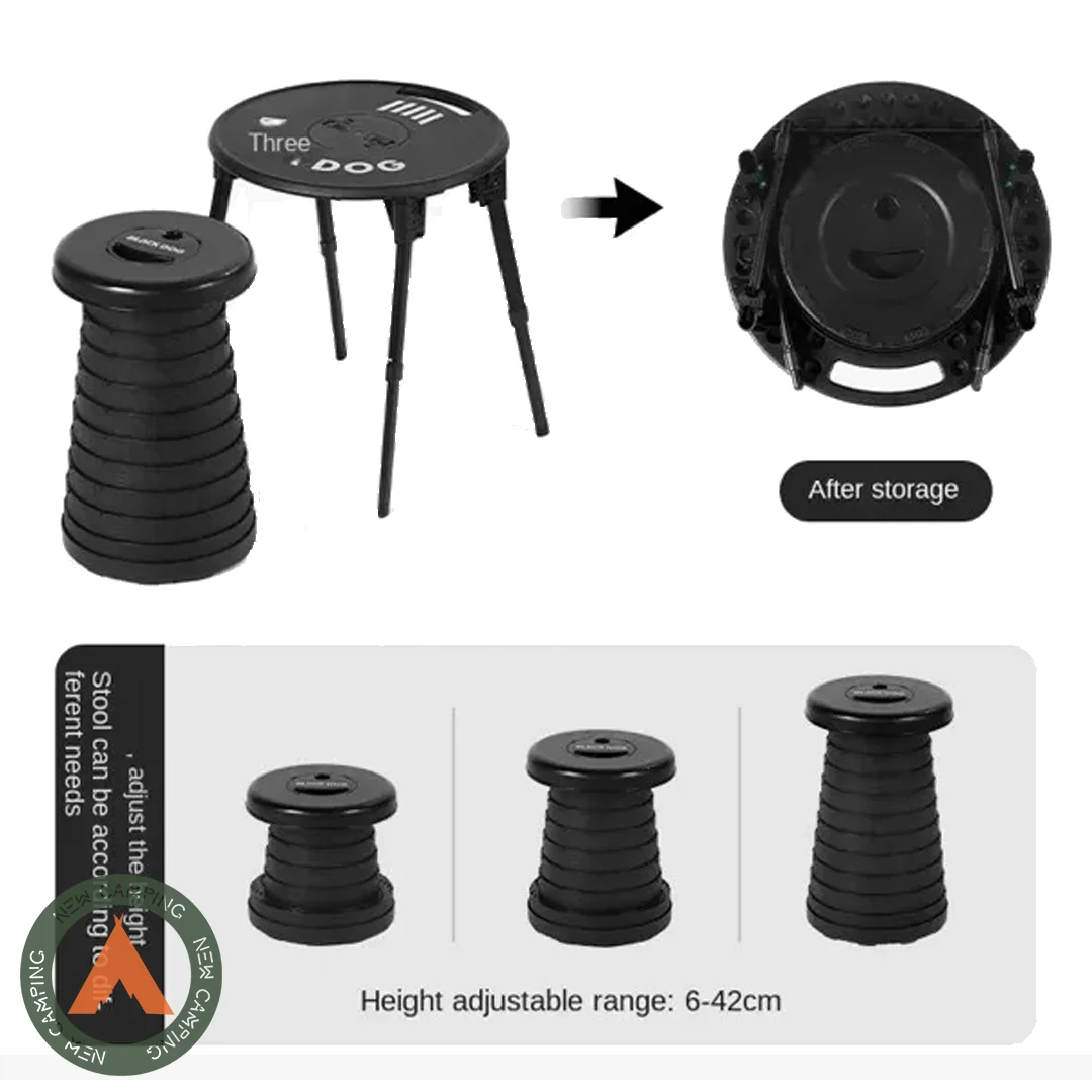 میز و صندلی تاشو Black Dog مدل CBD2550JJ024 - Image 4