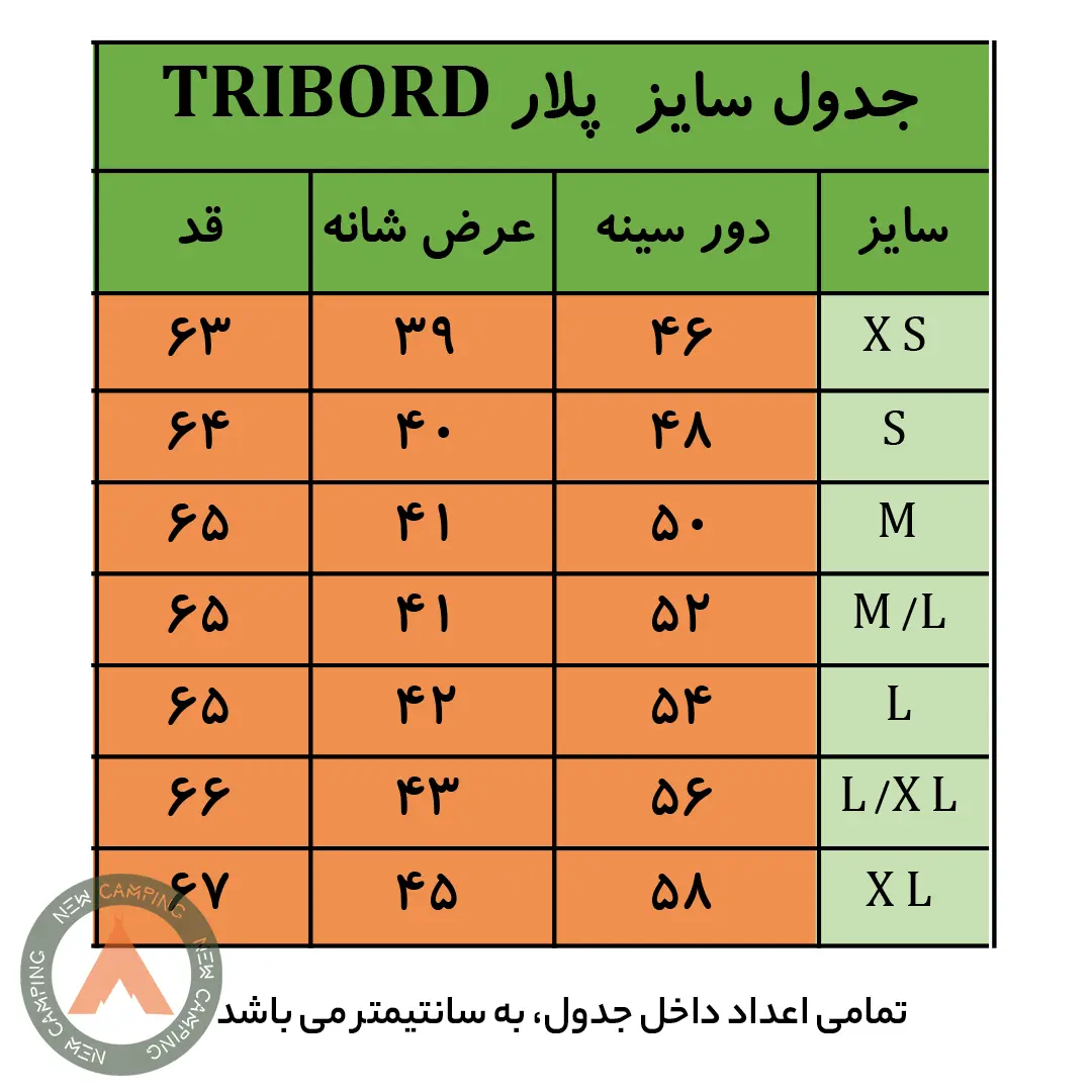 پلار تمام زیپ زنانه TRIBORD مدل 332449 - Image 16