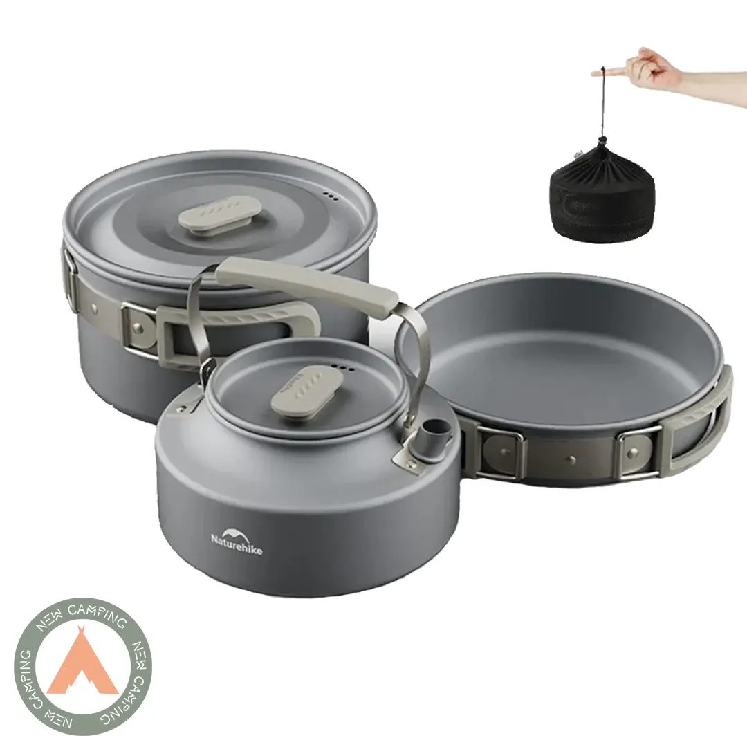 ست ظروف ۳ تکه Naturehike مدل CNK2450CF010