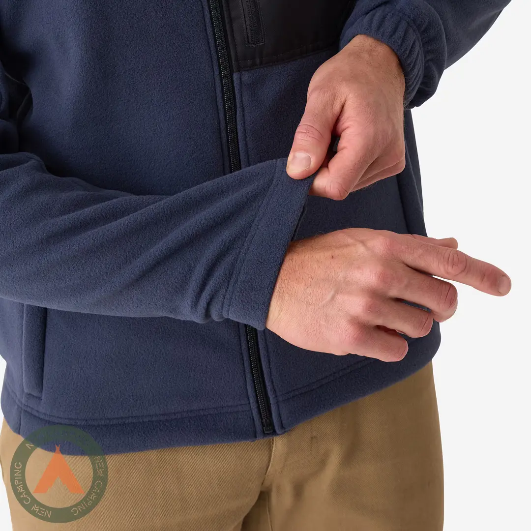 پلار تمام زیپ مردانه SOLOGNAC مدل FLEECE 500 - Image 10