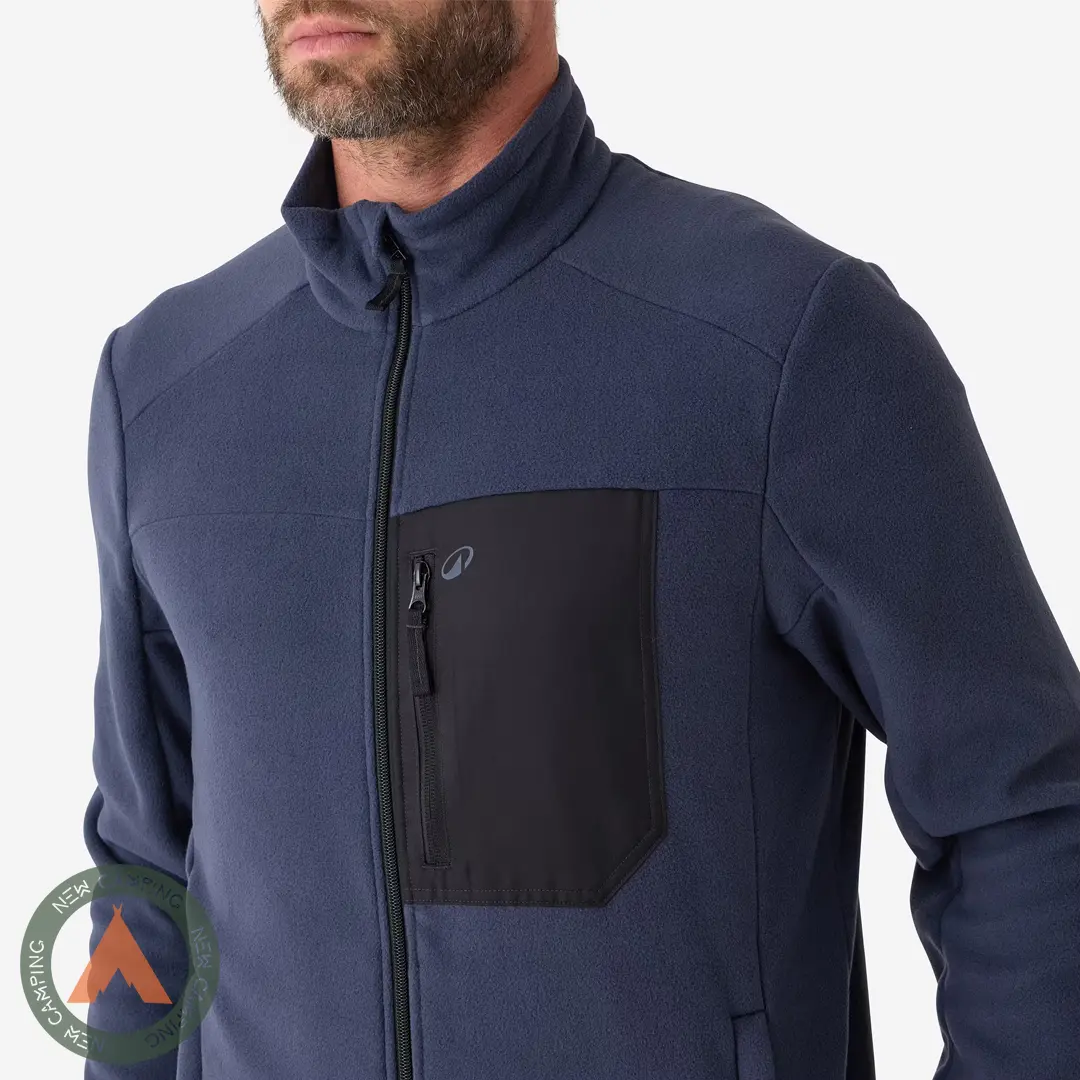 پلار تمام زیپ مردانه SOLOGNAC مدل FLEECE 500 - Image 6