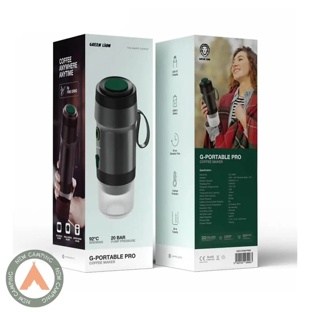قهوه ساز شارژی Green Lion مدل G-Portable PRO - Image 8