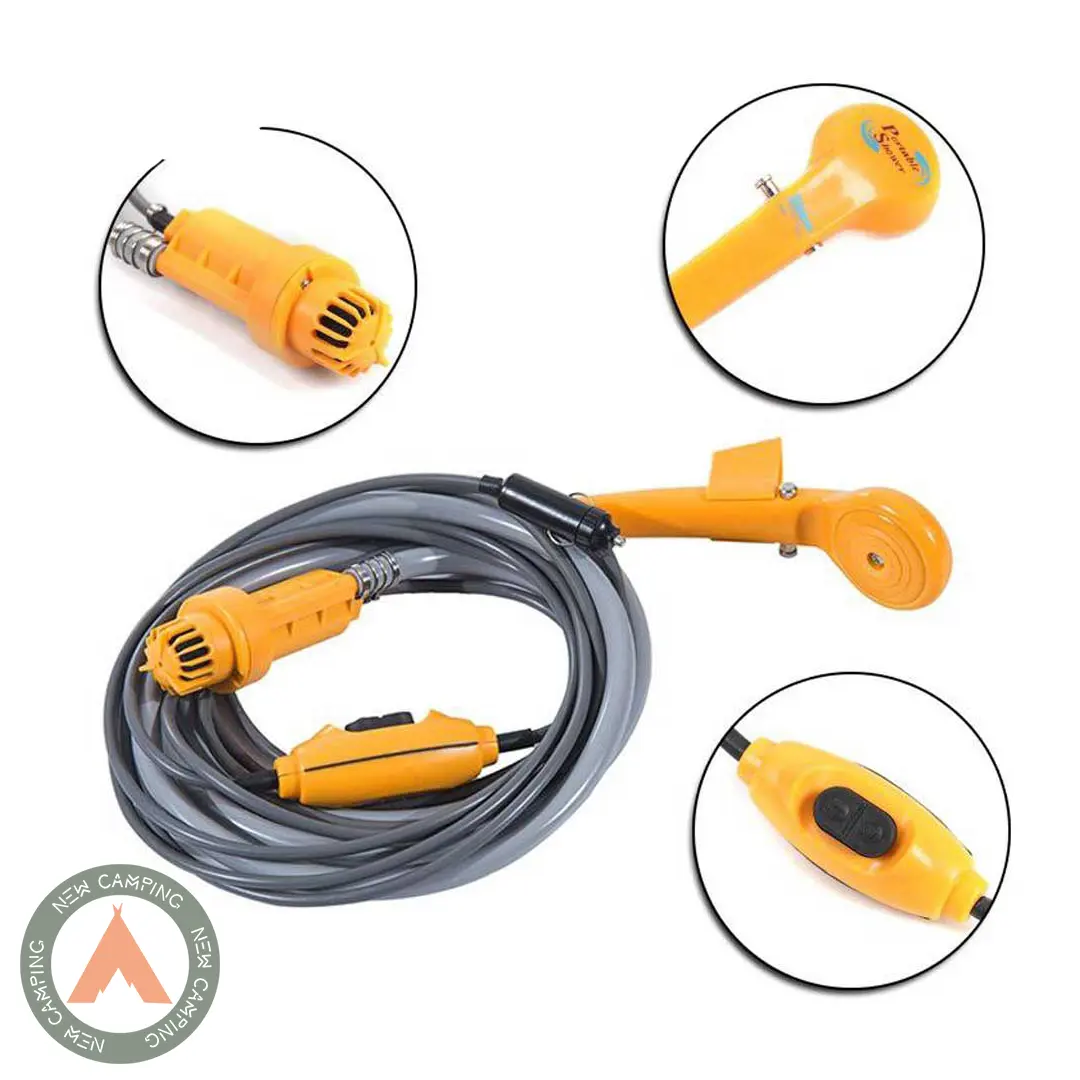 دوش فندکی مسافرتی DC 12V - Image 3