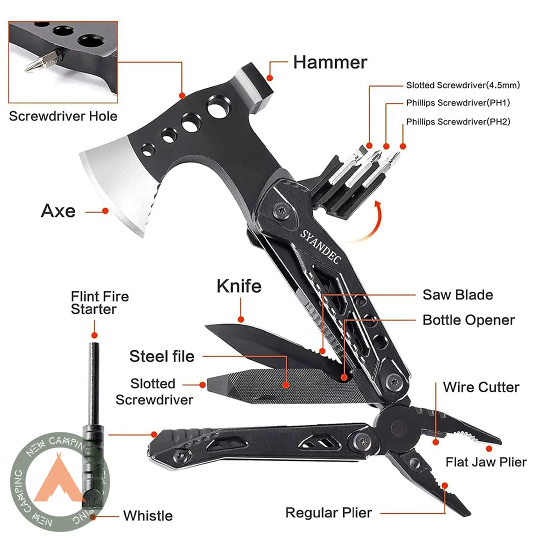 ابزار چندکاره Stainless بوشکرفت مدل تاکتیکال - Image 8